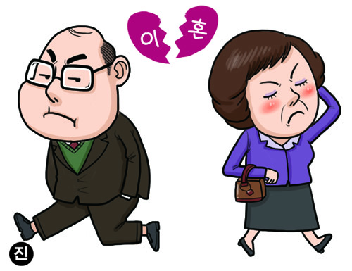 韓国でも日本同様、多くの夫婦が離婚をしています。